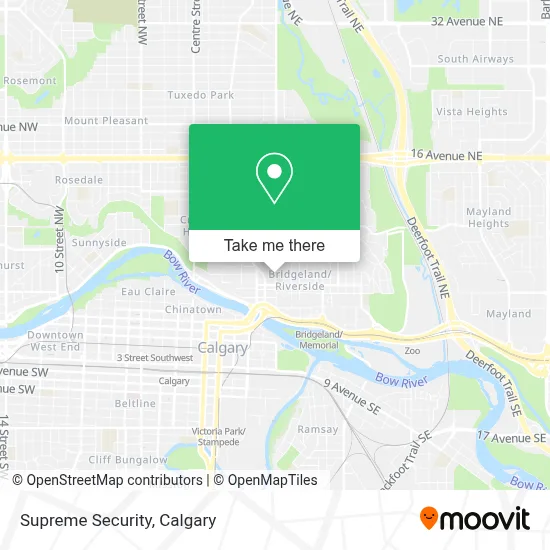 Supreme Security map