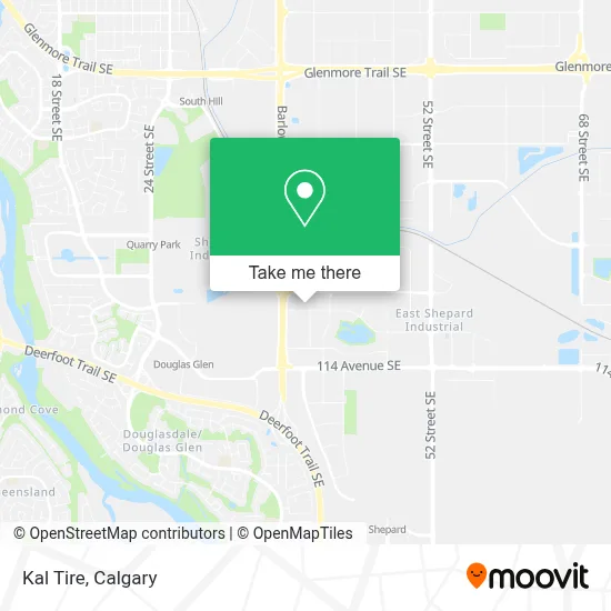 Kal Tire map