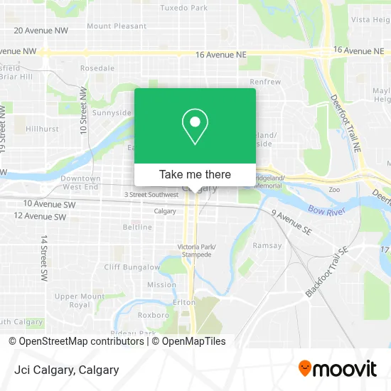 Jci Calgary map