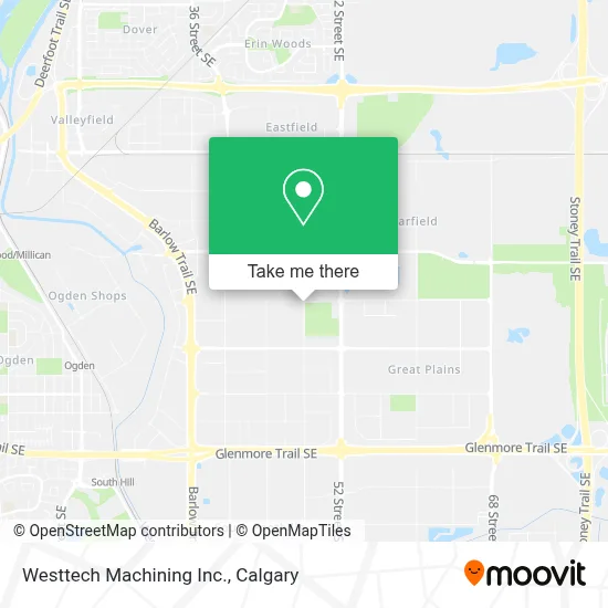 Westtech Machining Inc. map