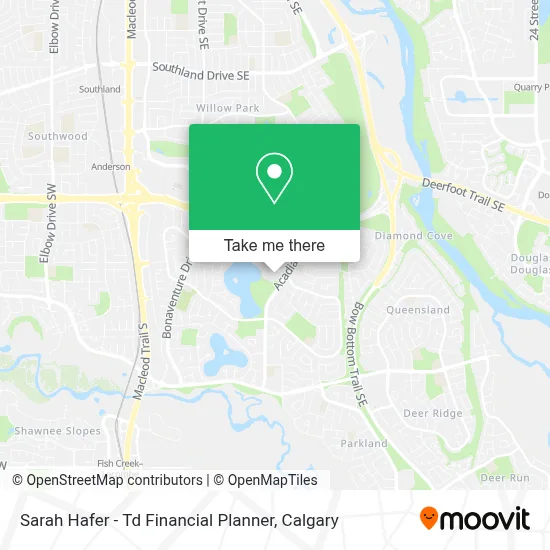 Sarah Hafer - Td Financial Planner map