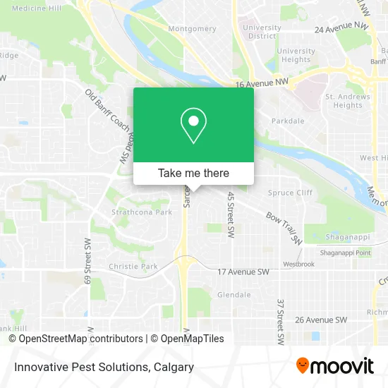 Innovative Pest Solutions map