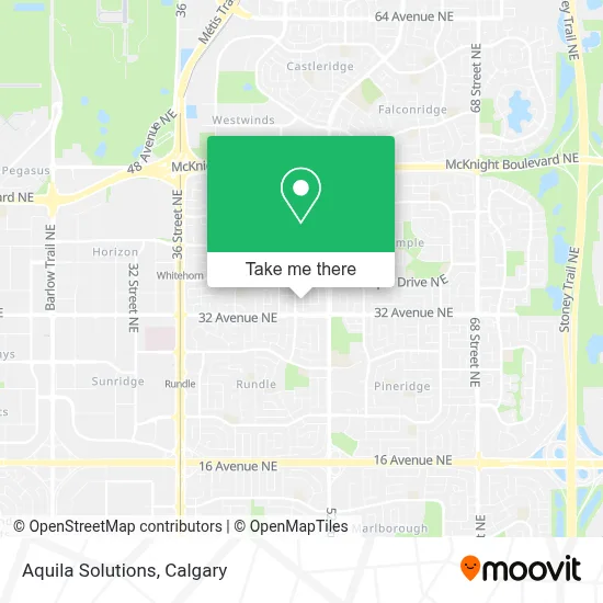 Aquila Solutions map