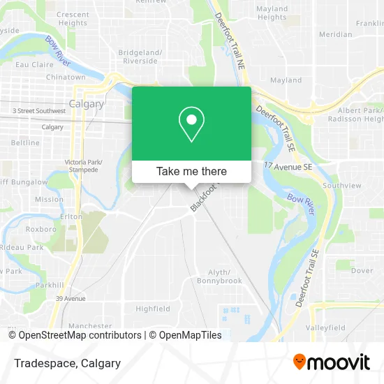 Tradespace map