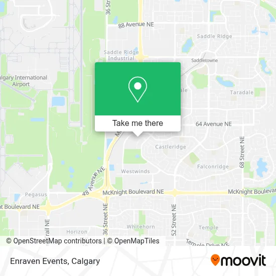 Enraven Events map