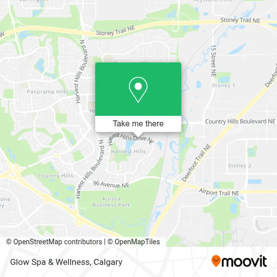 Glow Spa & Wellness map