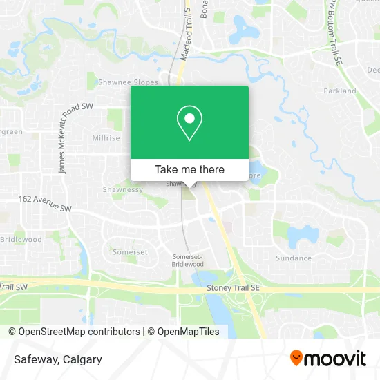 Safeway map