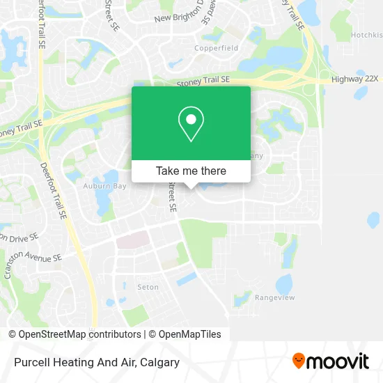 Purcell Heating And Air map
