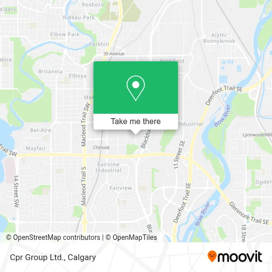 Cpr Group Ltd. map