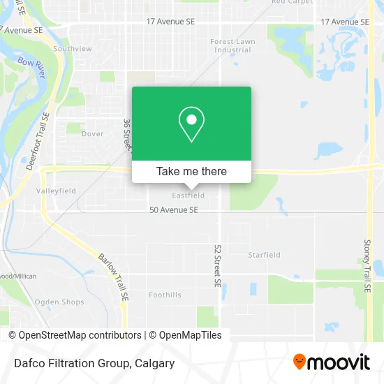 Dafco Filtration Group map