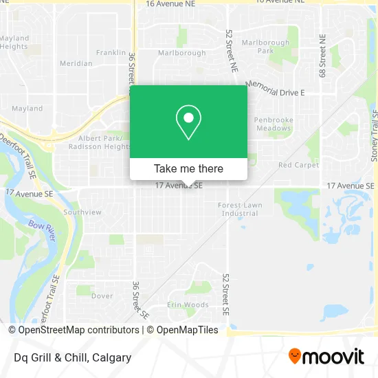 Dq Grill & Chill map