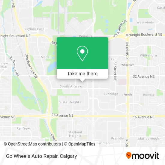 Go Wheels Auto Repair map