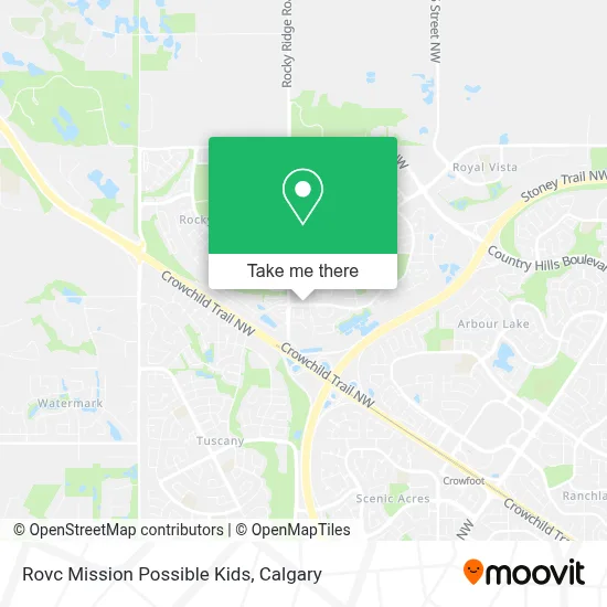 Rovc Mission Possible Kids map