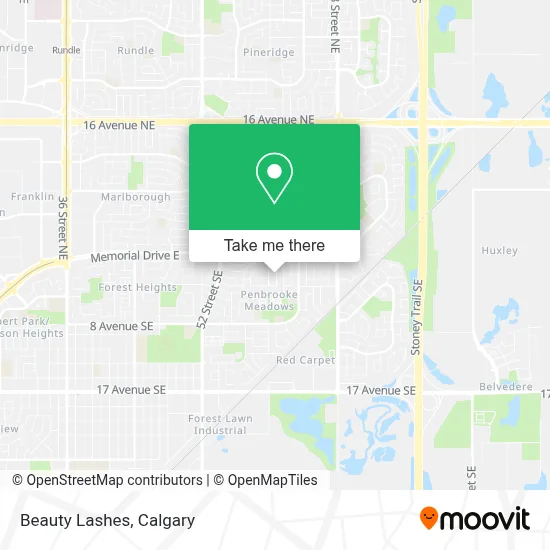 Beauty Lashes map