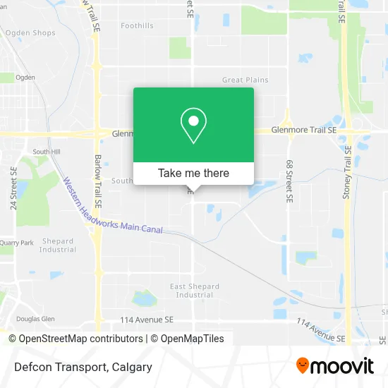 Defcon Transport map