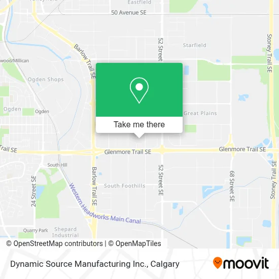 Dynamic Source Manufacturing Inc. map