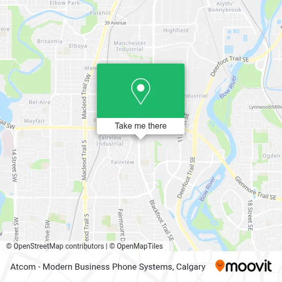 Atcom - Modern Business Phone Systems map