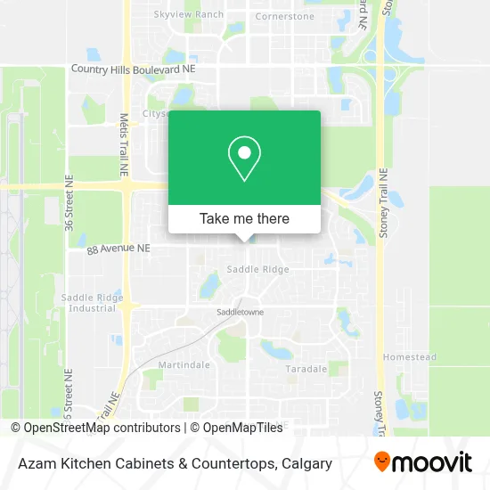Azam Kitchen Cabinets & Countertops map
