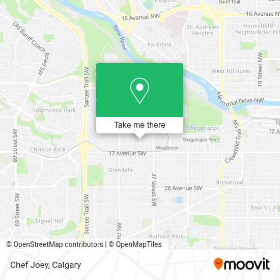 Chef Joey map