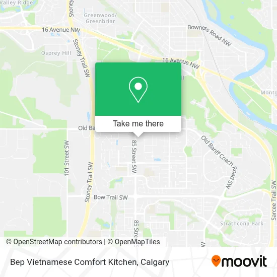 Bep Vietnamese Comfort Kitchen map