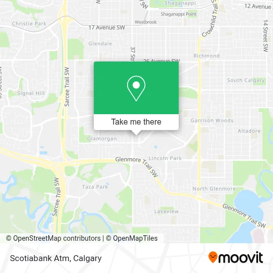 Scotiabank Atm map