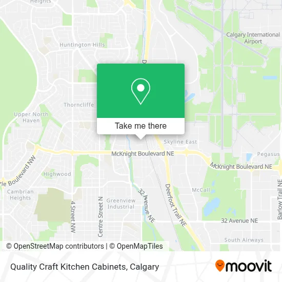 Quality Craft Kitchen Cabinets map