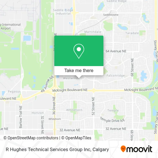 R Hughes Technical Services Group Inc map