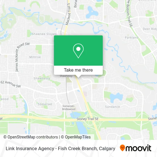 Link Insurance Agency - Fish Creek Branch map