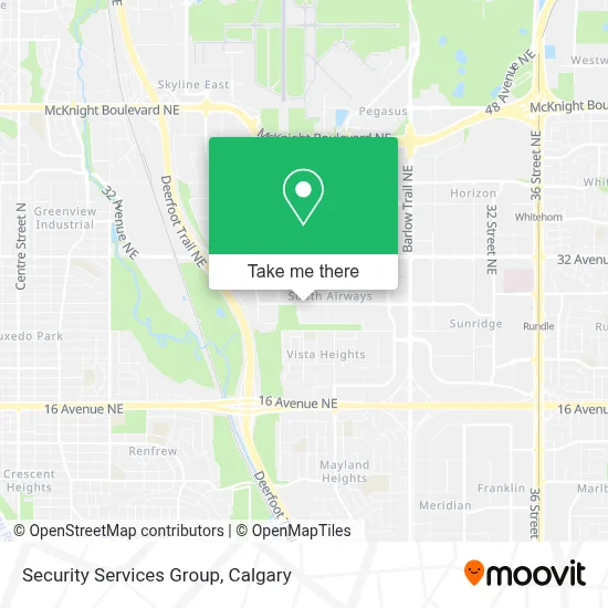 Security Services Group map