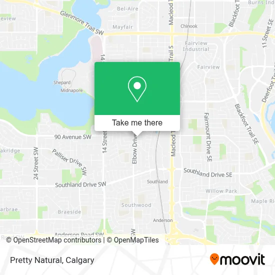 Pretty Natural map