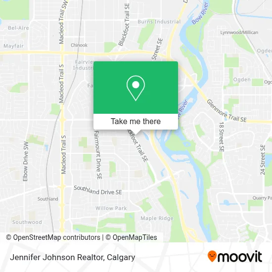 Jennifer Johnson Realtor map