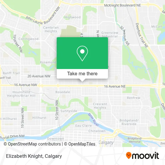 Elizabeth Knight map