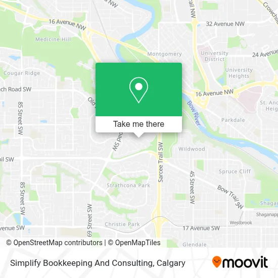 Simplify Bookkeeping And Consulting map