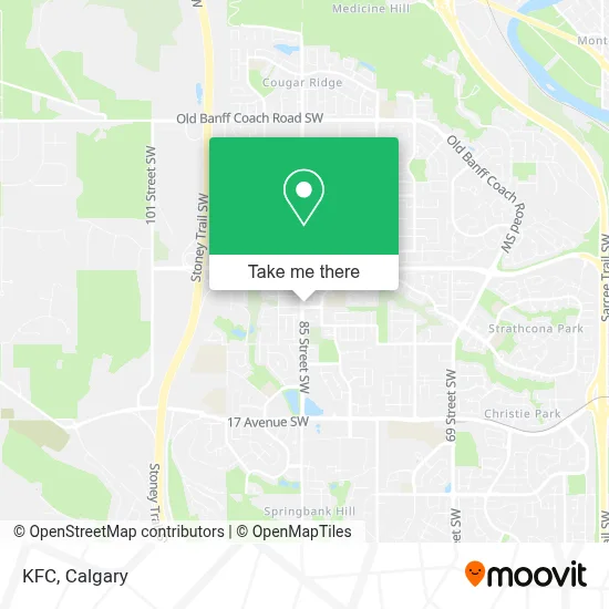 Kfc map