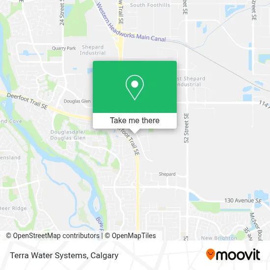 Terra Water Systems map