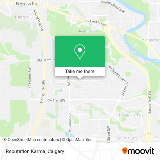Reputation Karma map