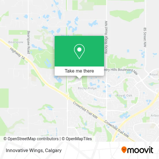 Innovative Wings map