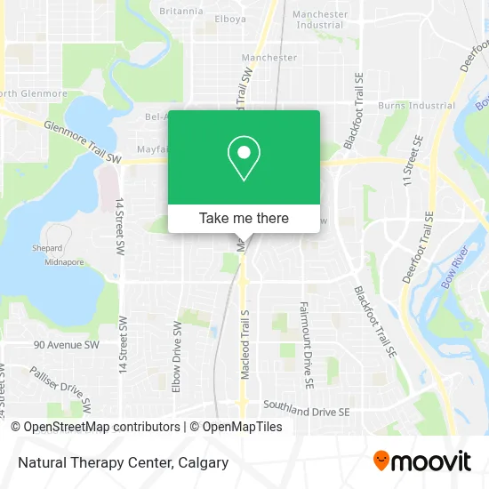 Natural Therapy Center map