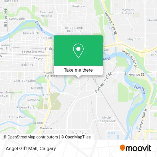Angel Gift Mall map