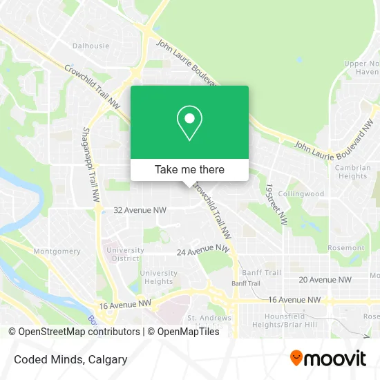 Coded Minds map