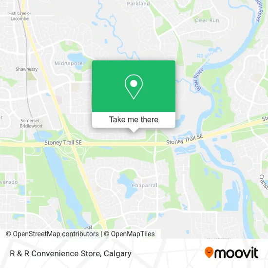 R & R Convenience Store map