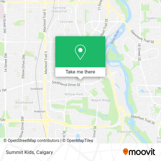 Summit Kids map
