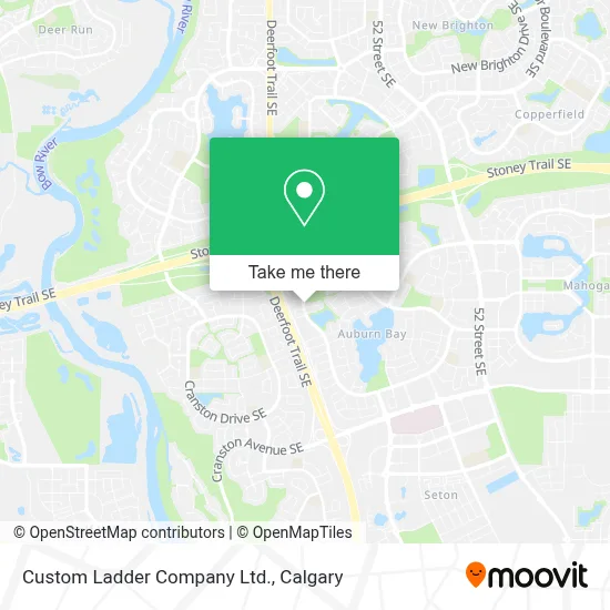 Custom Ladder Company Ltd. map