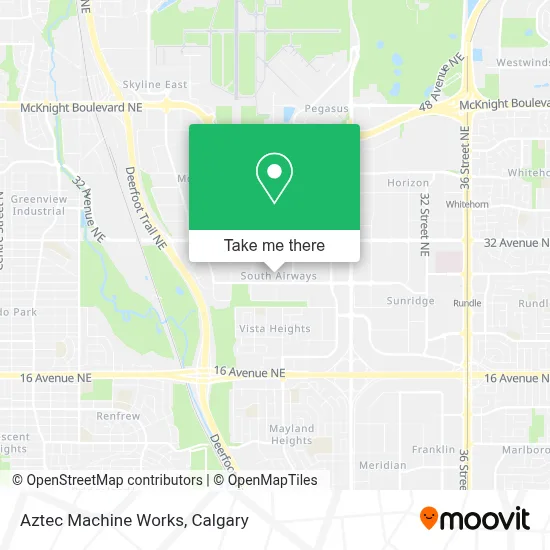 Aztec Machine Works map