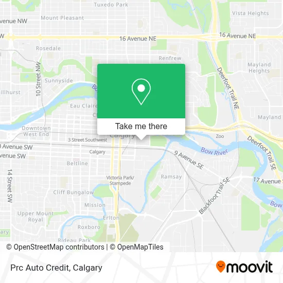 Prc Auto Credit map