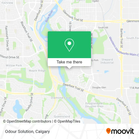 Odour Solution map