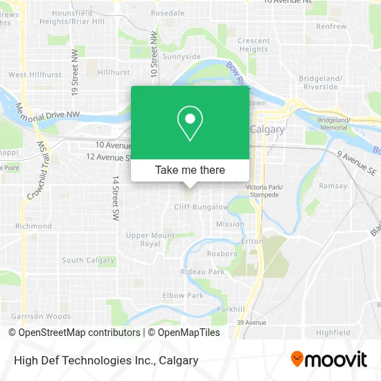 High Def Technologies Inc. map