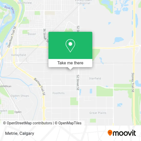 Metrie map