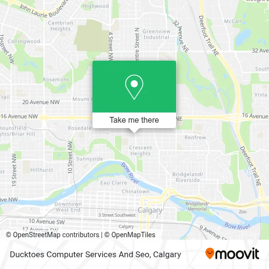 Ducktoes Computer Services And Seo map