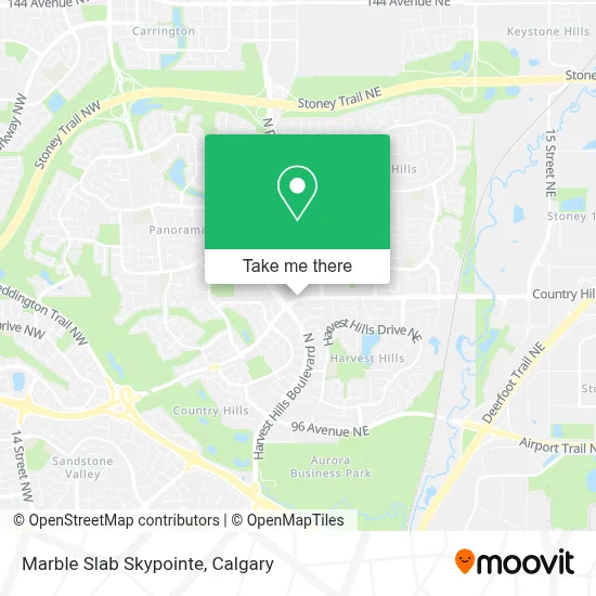 Marble Slab Skypointe map
